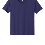 Purple Jerzees tee shirt, front view