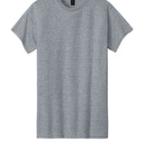 Sport Grey Gildan adult tee shirt, front view