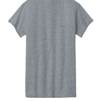 Sport Grey Gildan adult tee shirt, back view