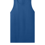 Medium Blue Next Level tank, front view