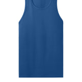 Medium Blue Next Level tank, front view