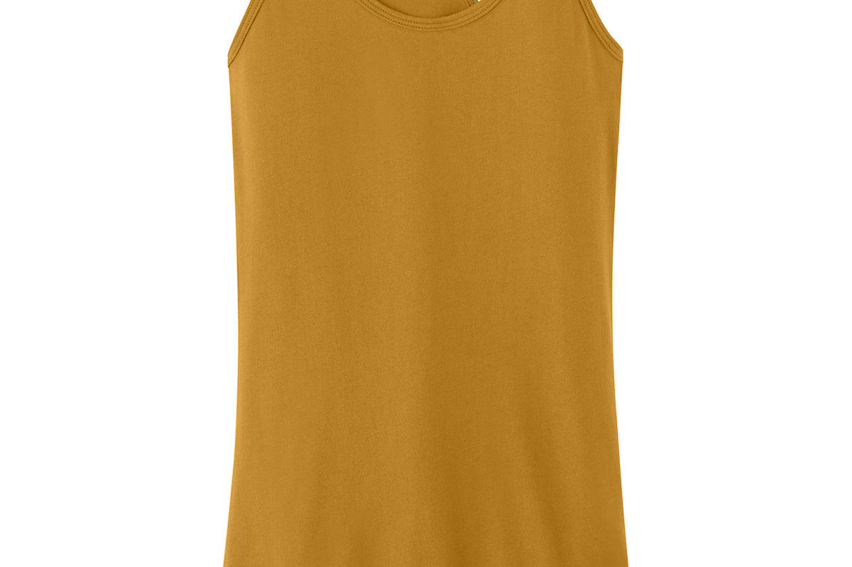 Mustard Next Level tank, front view