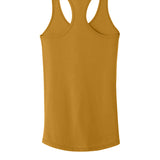 Mustard Next Level tank, back view
