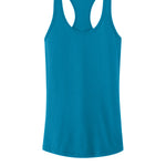 Turquoise Next Level tank, front view