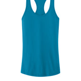 Turquoise Next Level tank, front view