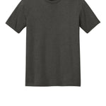 Dark Heather Grey District tee shirt, front view