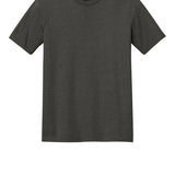 Dark Heather Grey District tee shirt, front view