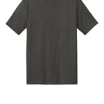 Dark Heather Grey District tee shirt, back view