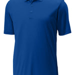 Adult true royal sporttek True Royal Polo, front view