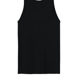 Black Bella+Canvas tank, back view