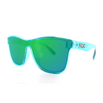 Driven Sunglasses - Slide Job Teal Black Acid Apparel