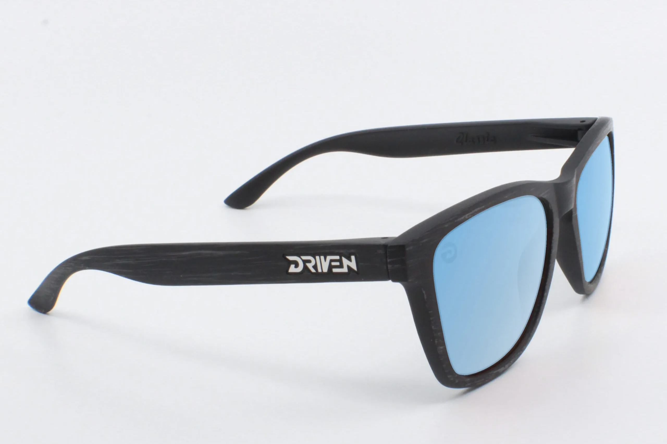 Driven Sunglasses - Classic Dark Woodgrain Black Acid Apparel