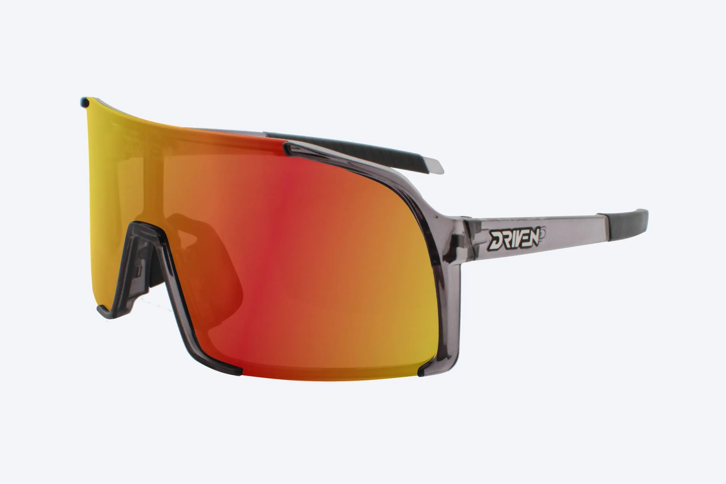 Driven Sunglasses - Octane Smoked Clear Black Acid Apparel