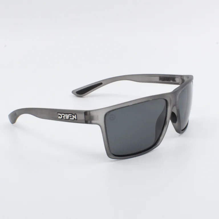 Driven Sunglasses - P1 Matte Smoked Black Acid Apparel