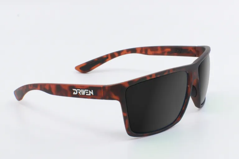 Driven Sunglasses - P1 Matte Tortoise Black Acid Apparel