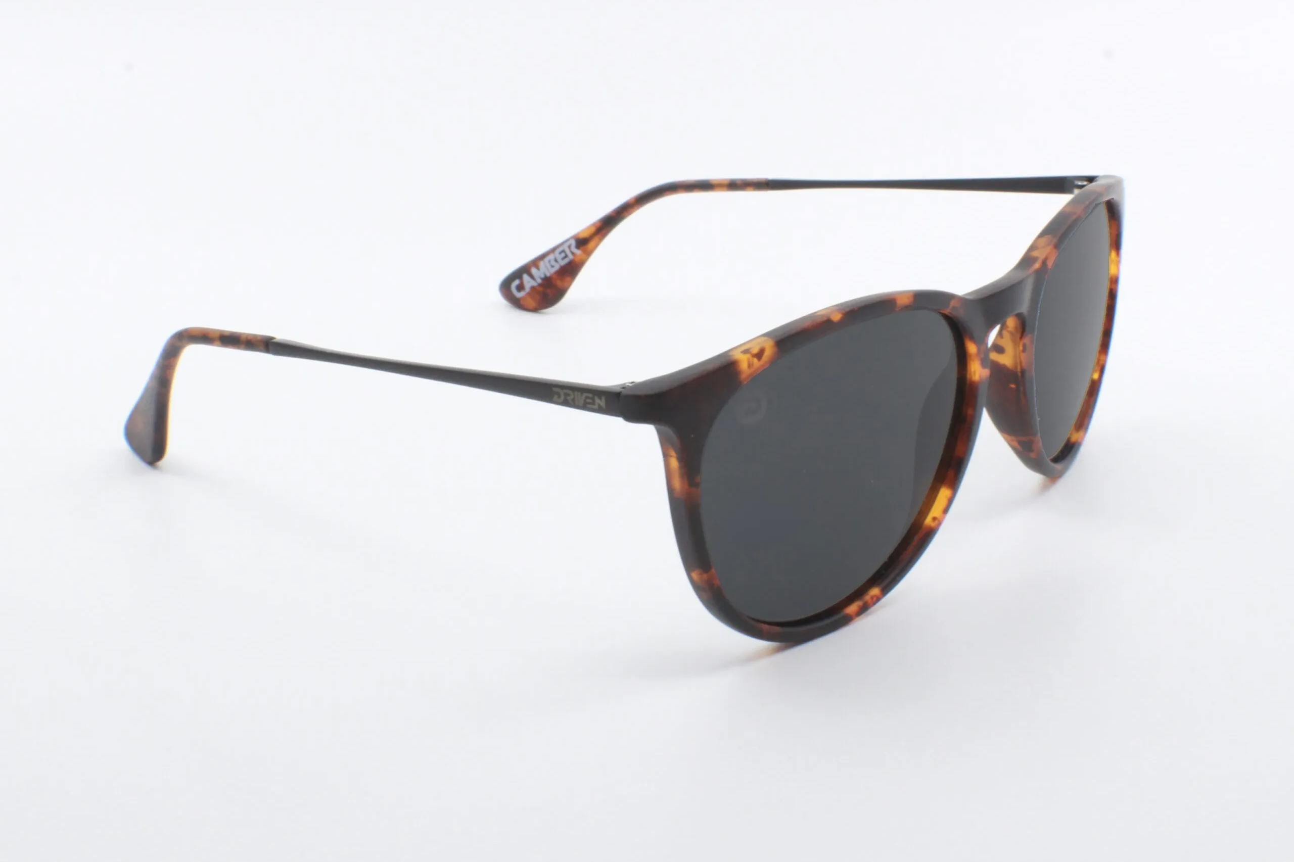 Driven Sunglasses - Camber Matte Tortoise Black Acid Apparel