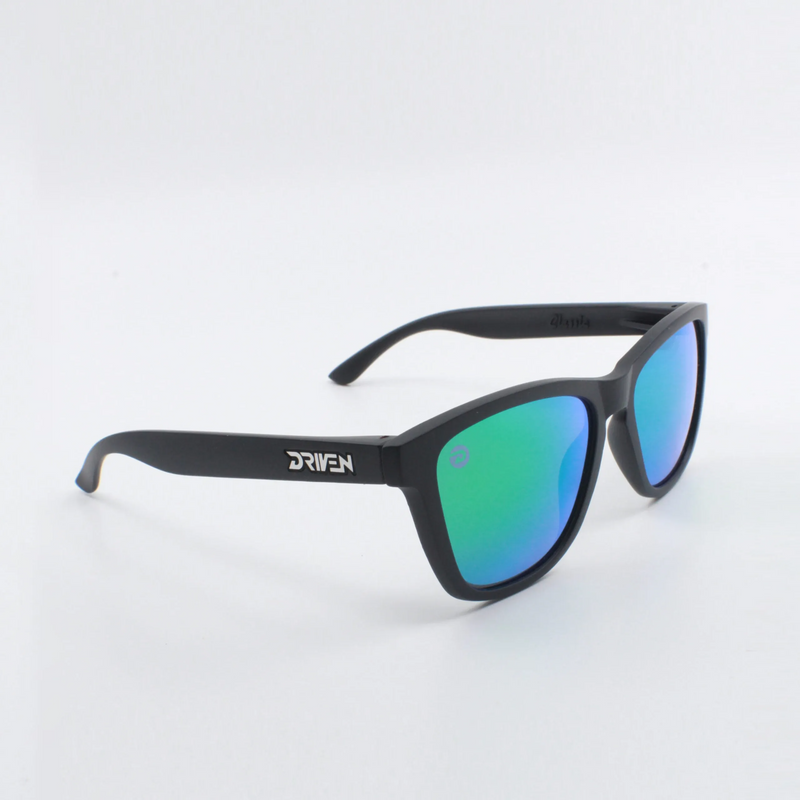 Driven Sunglasses - Classic Matte Black Black Acid Apparel