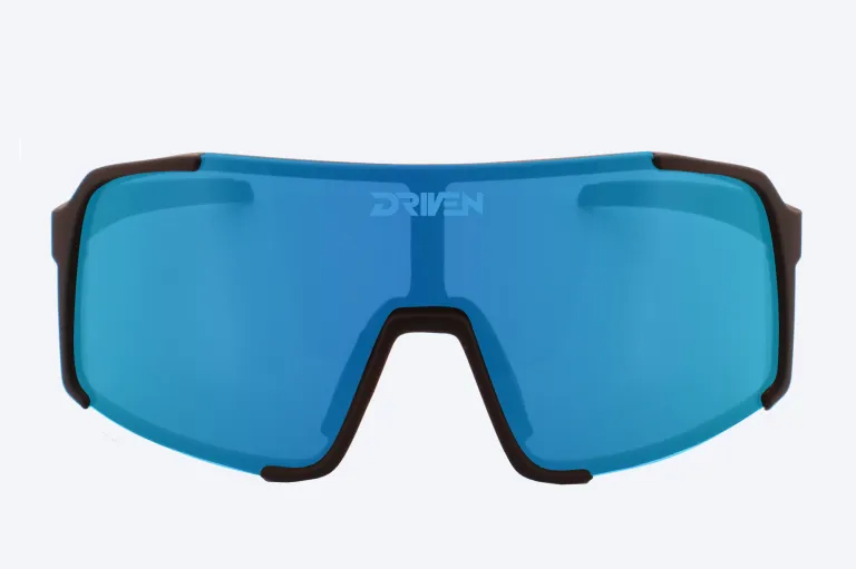 Driven Sunglasses - Octane Matte Black Black Acid Apparel