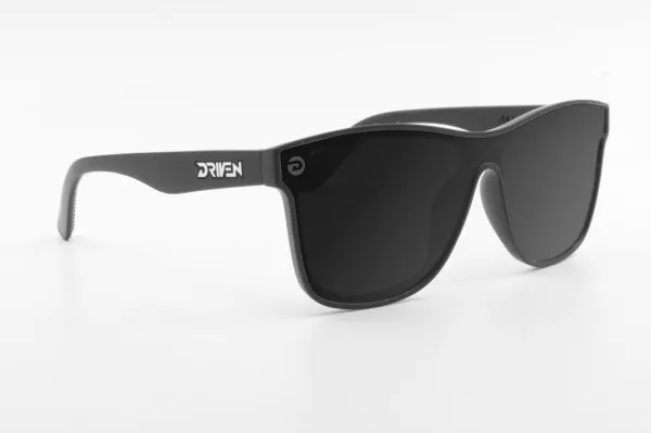 Driven Sunglasses - Slide Job Matte Black Black Acid Apparel