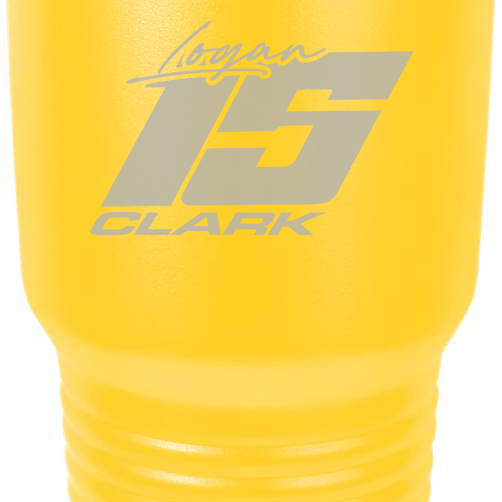 Logan Clark Tumblers Black Acid Apparel