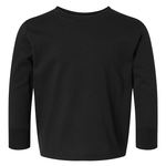 Black Rabbit Skins toddler long sleeve, front view