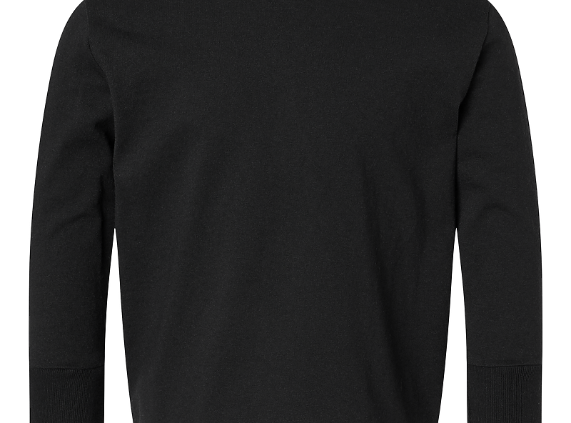Black Rabbit Skins toddler long sleeve, front view