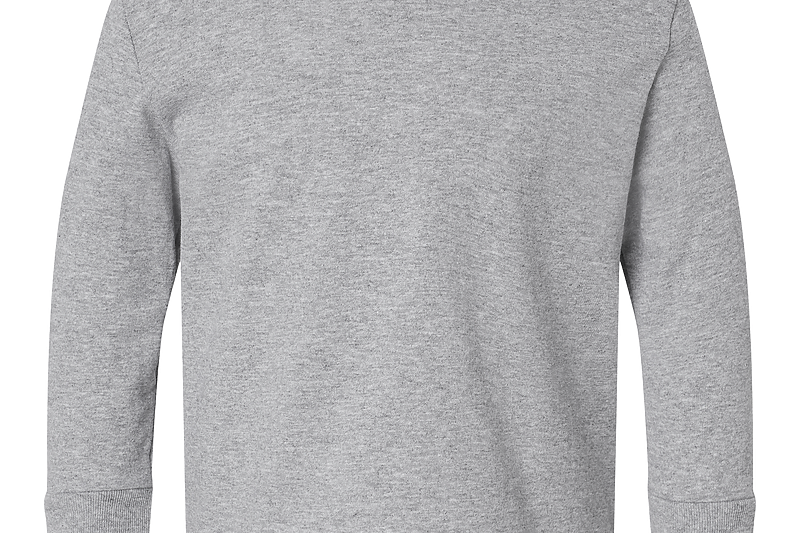 Heather Rabbit Skins toddler long sleeve, front view