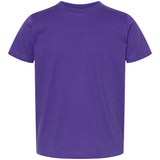 Purple Rabbit Skins toddler tee shirt, front view
