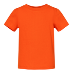 Orange Rabbit Skins infant tee shirt, front view