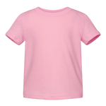 Pink Rabbit Skins infant tee shirt, front view