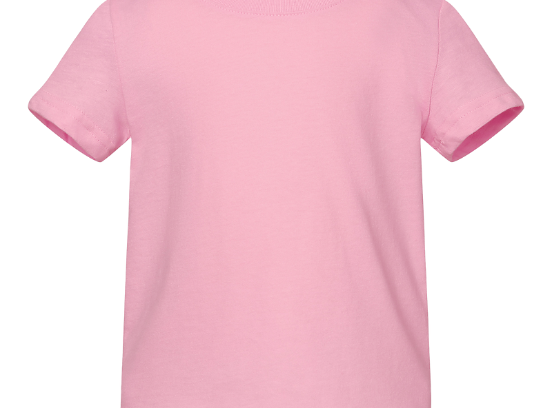 Pink Rabbit Skins infant tee shirt, front view