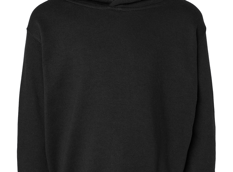 Black Rabbit Skins toddler hoodie, front view