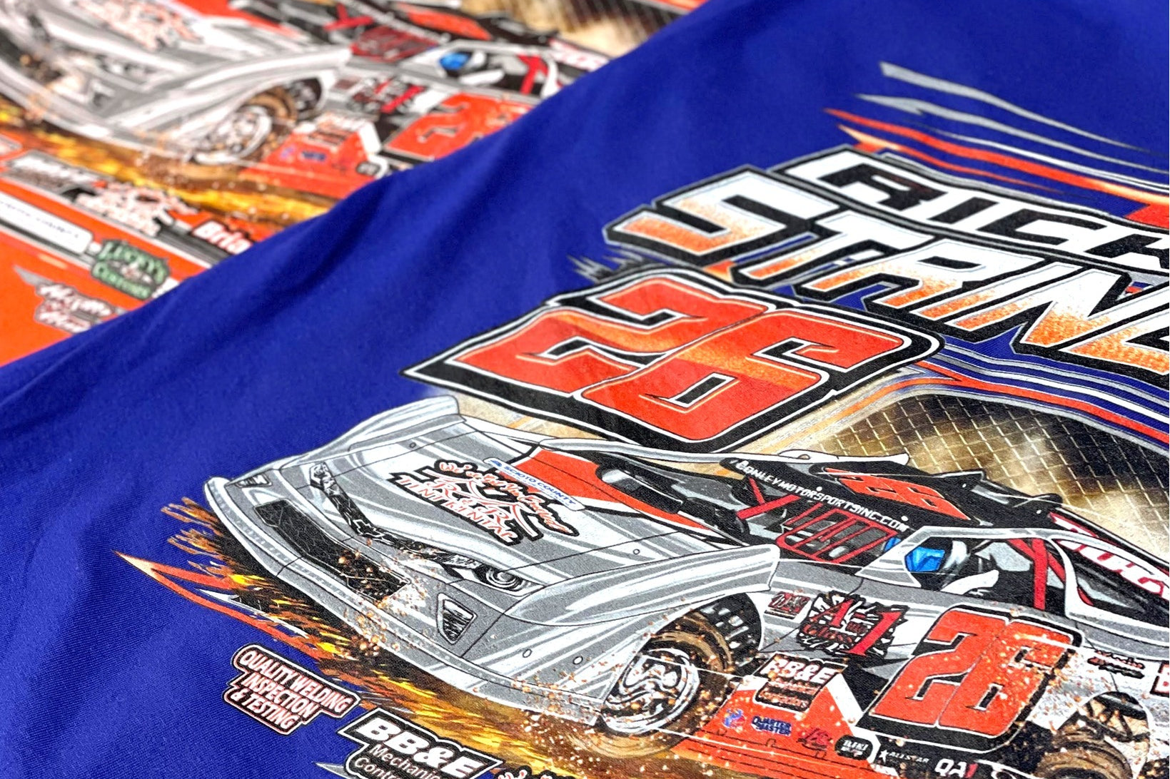 Custom Racing Tshirt Setup Black Acid Apparel