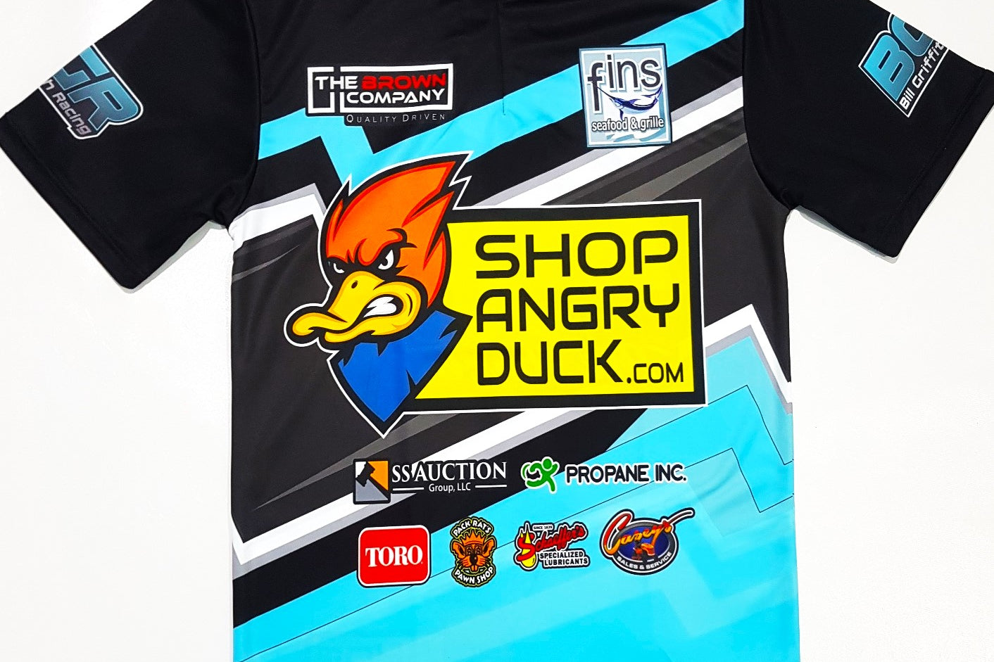 Sublimation Crew Shirt Setup Black Acid Apparel