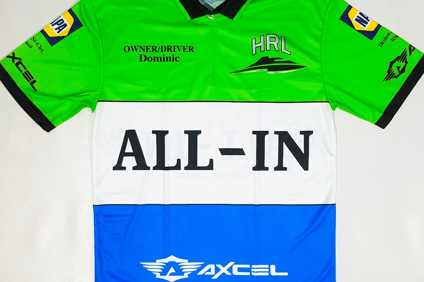 Sublimated Crew Shirts Black Acid Apparel