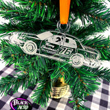 Racecar Ornament Black Acid Apparel