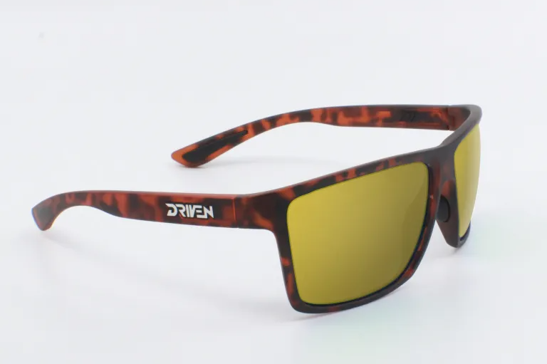 Driven Sunglasses - P1 Matte Tortoise Black Acid Apparel