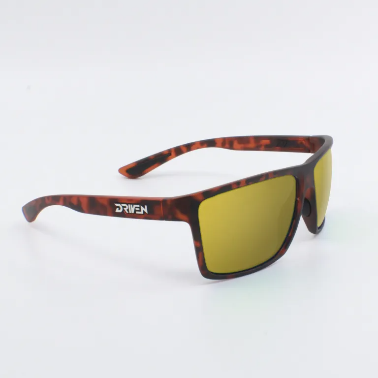 Driven Sunglasses - P1 Matte Tortoise Black Acid Apparel