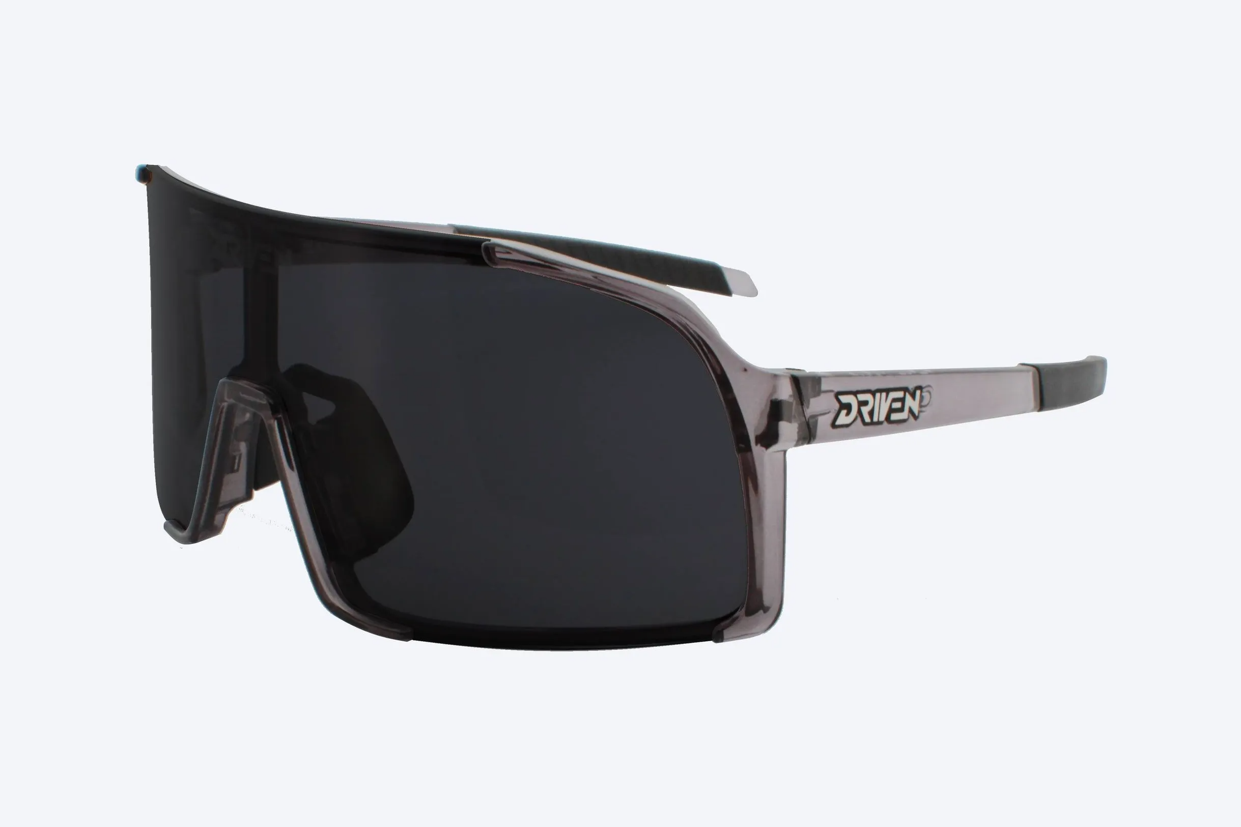 Driven Sunglasses - Octane Smoked Clear Black Acid Apparel