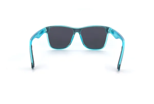 Driven Sunglasses - Slide Job Teal Black Acid Apparel