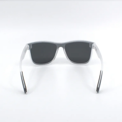 Driven Sunglasses - Slide Job Matte Clear Black Acid Apparel