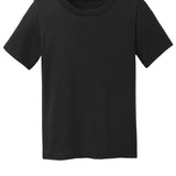 Toddler black port & co Infant/Toddler Black Tee Shirt, front view