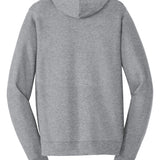 Adult sport grey port & co Sport Grey Hoodie, back view