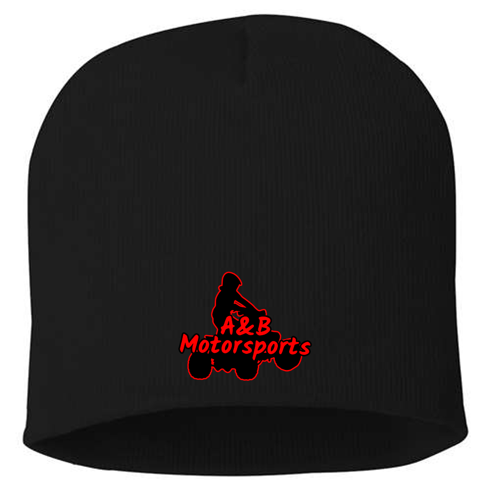 A&B Motorsports Beanies Black Acid Apparel