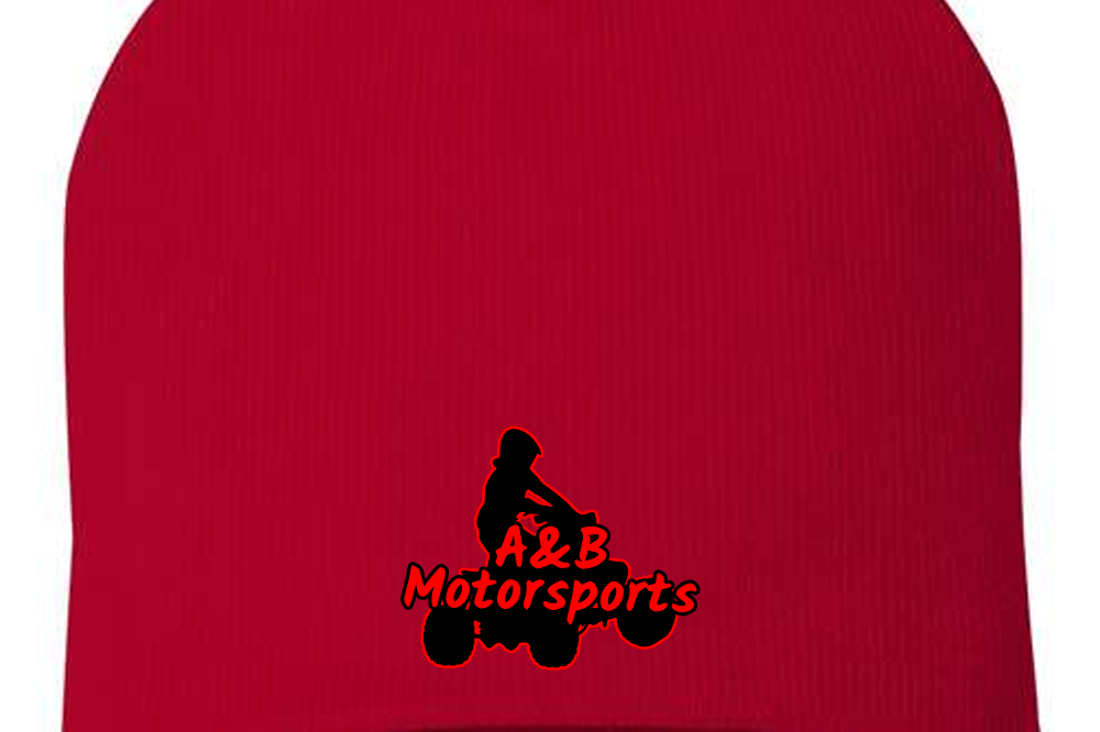 A&B Motorsports Beanies Black Acid Apparel