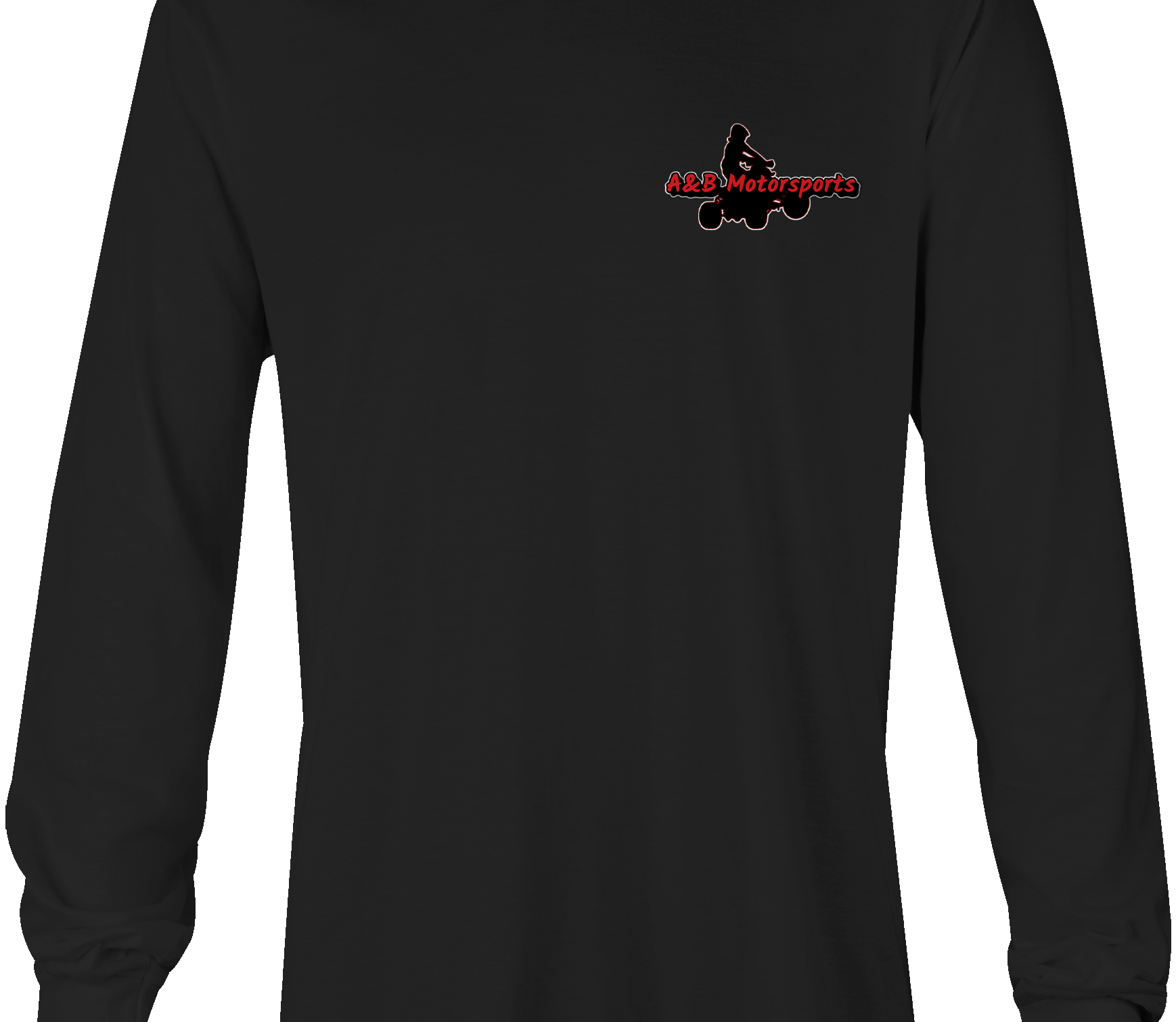 A&B Motorsports Long Sleeves Black Acid Apparel