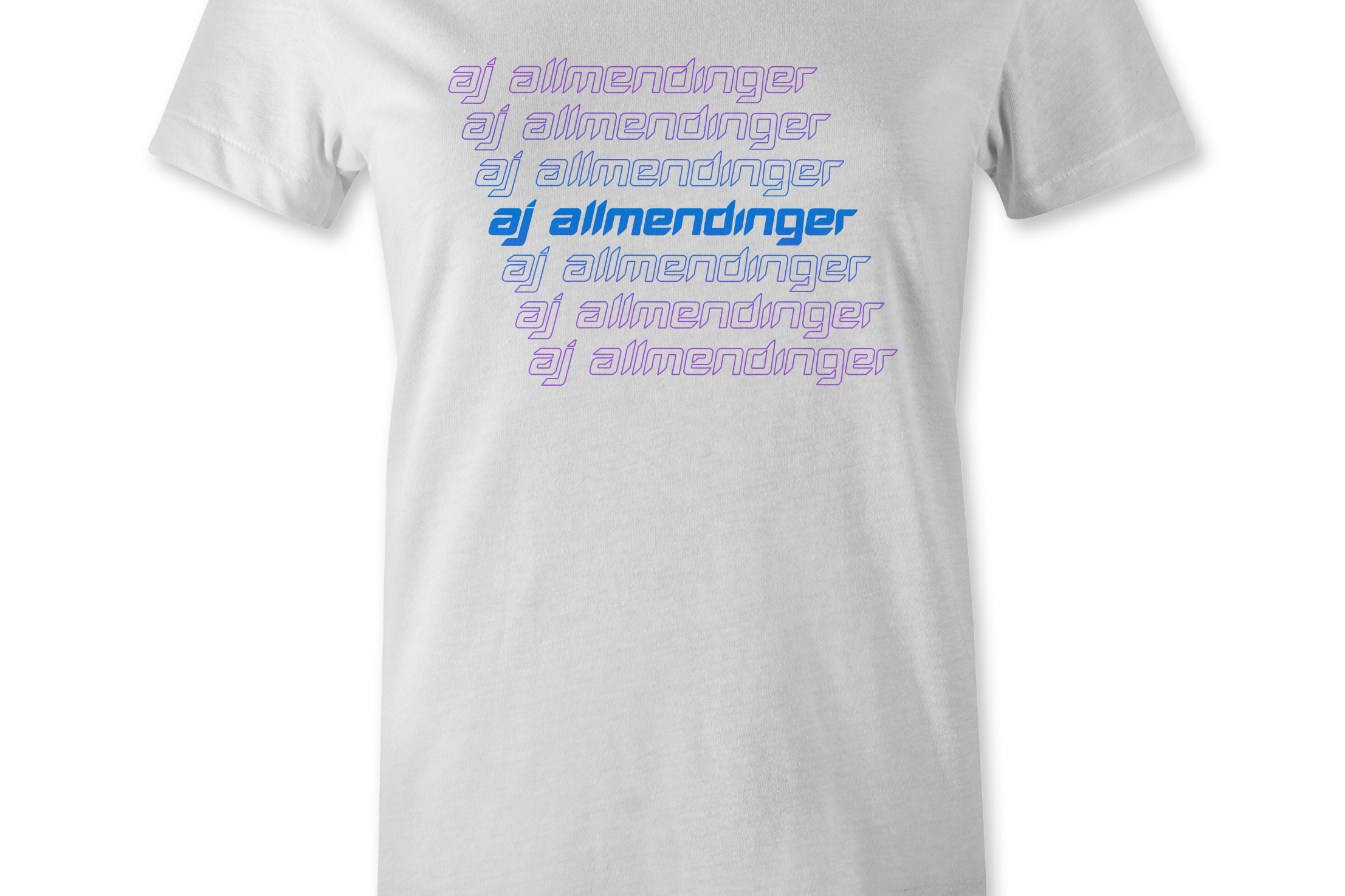 AJ Allmendinger - Twilight Name Women's T-Shirts Black Acid Apparel