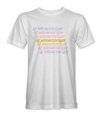 AJ Allmendinger - Sunrise Name T-Shirts Black Acid Apparel