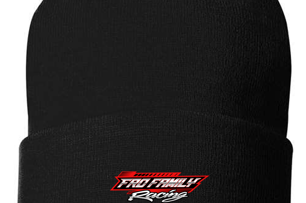Fro Family Racing Beanies Black Acid Apparel