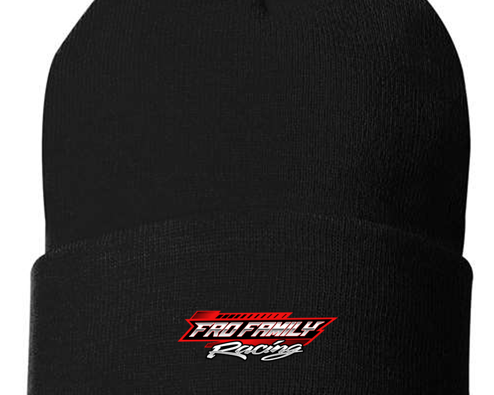 Fro Family Racing Beanies Black Acid Apparel